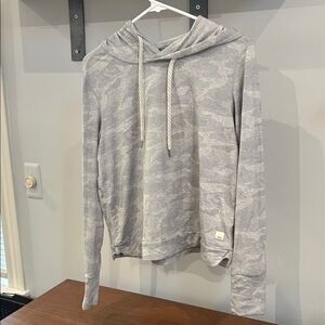 Vuori Gray Camouflage Women's Sweater